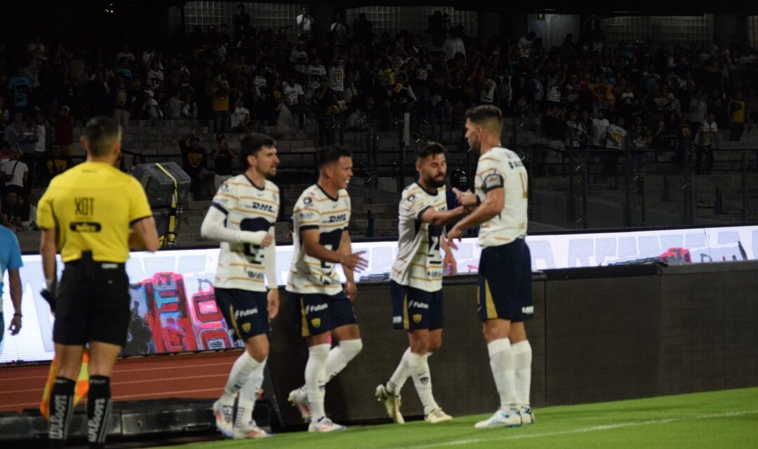 Pumas logra la victoria frente a Xolos de cara al Clásico Capitalino